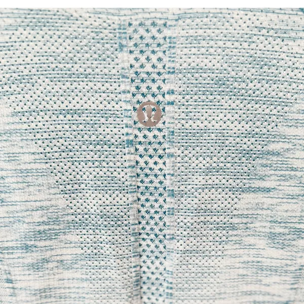 Lululemon Women's Swiftly Tech Short Sleeve‎ Scoop Heathered Tofino Teal Sz 8 - Image 10
