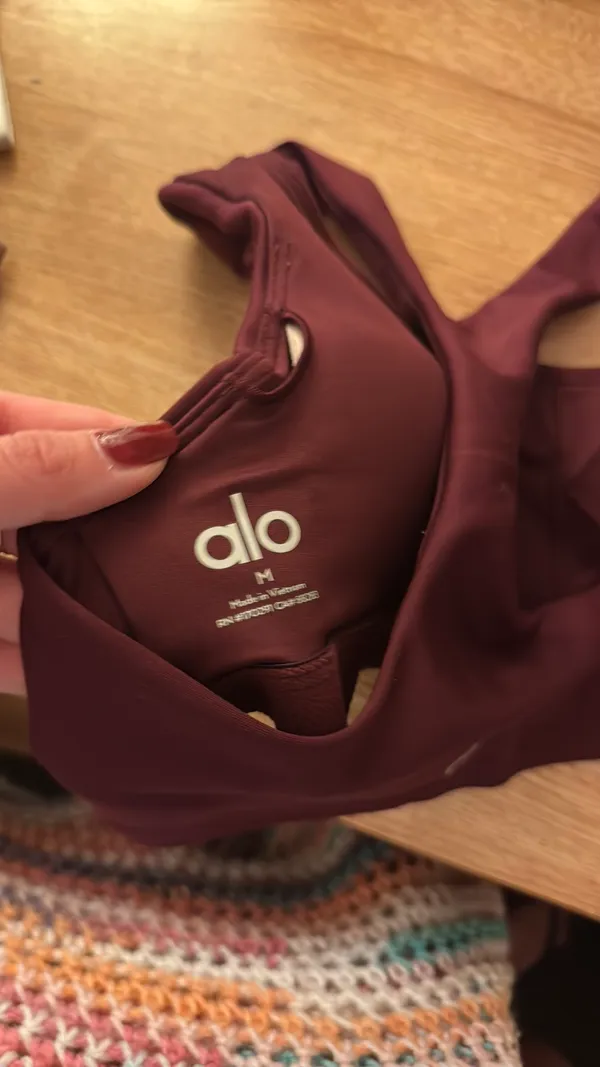 Alo Yoga Airlift Advantage Racerback Bra - Image 3