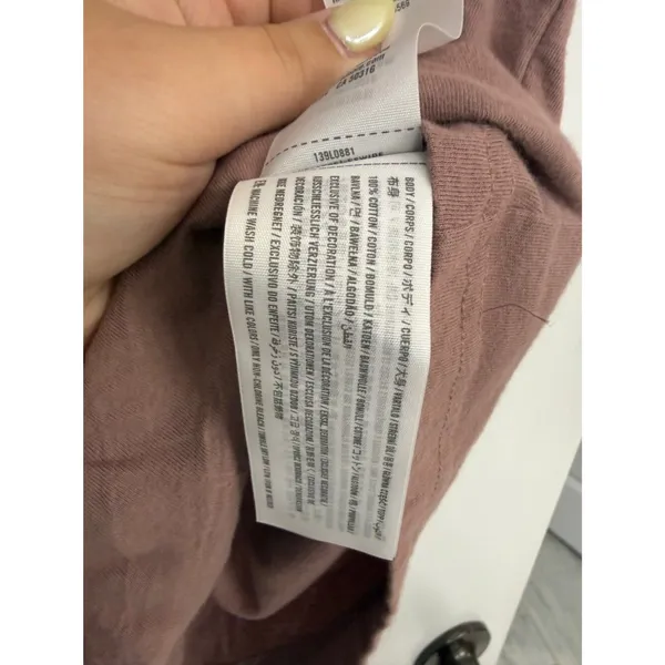 Abercrombie SoftAF Relaxed Tee Dusty Rose M - Image 7