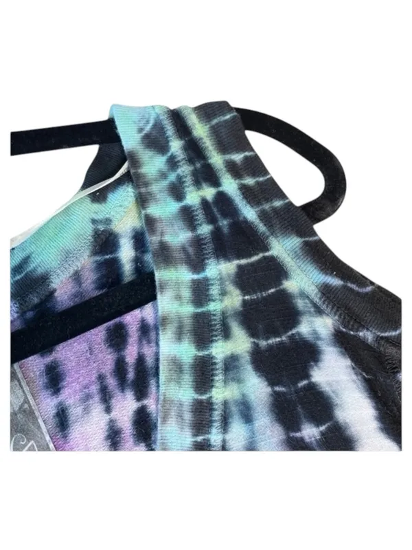 YFB Young Fabulous & Broke ☀︎︎ Cold Shoulder Pullover ☀︎ Multi Tie Dye ☀︎ Medium - Image 6