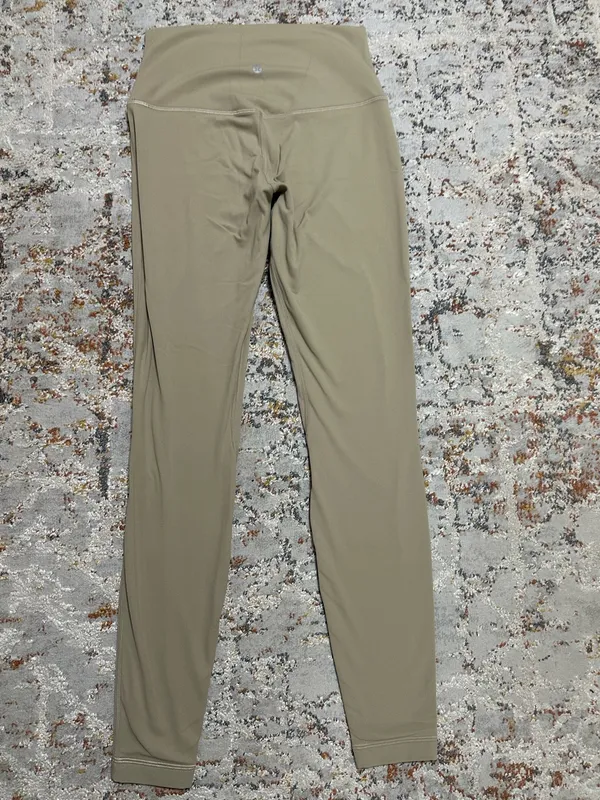 LULULEMON Align High-Rise Pant 28" size 6 tan - Image 8