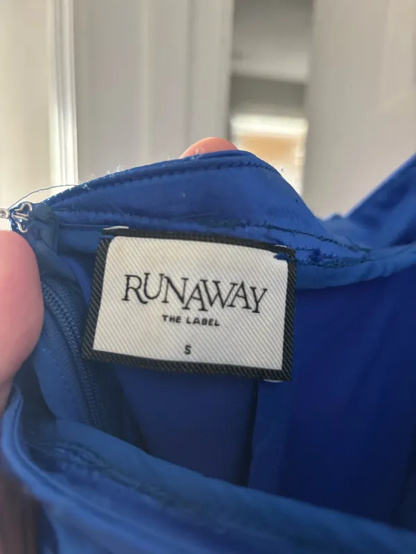 Runaway The Label Formal Dress Blue - Image 3