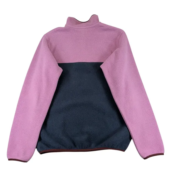 Patagonia Synchilla Lightweight Snap-T Pullover Pink Navy 25455 Womens Small - Image 2