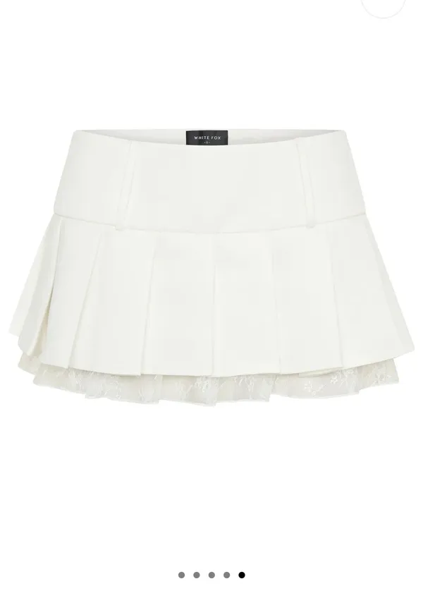 White Fox Mini Boutique White Skirt - Image 6
