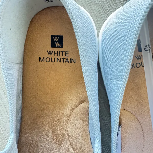 White Mountain Light Blue Slip-On Sneakers - Image 6