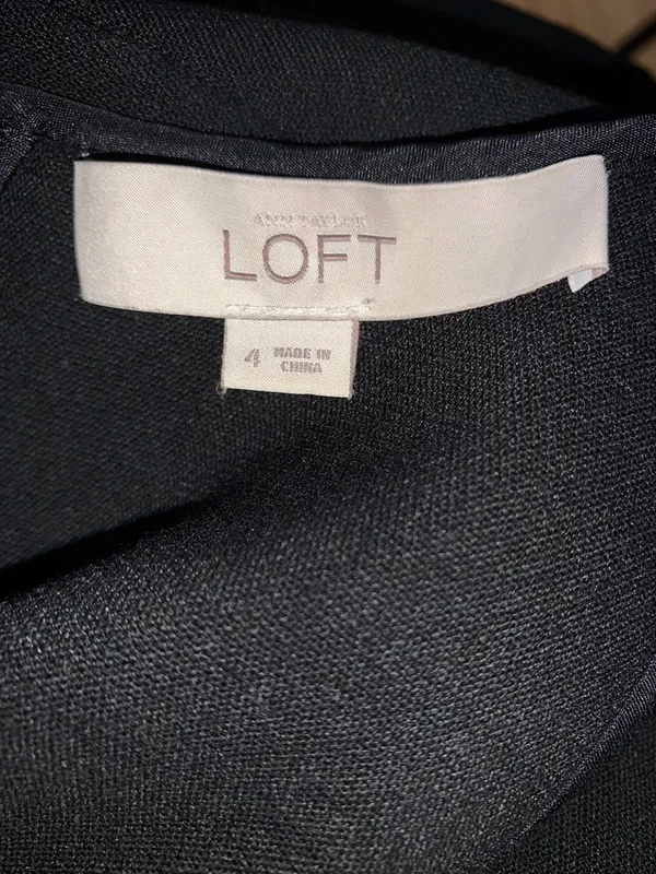 Loft Peplum Knee Length Dress - Image 5