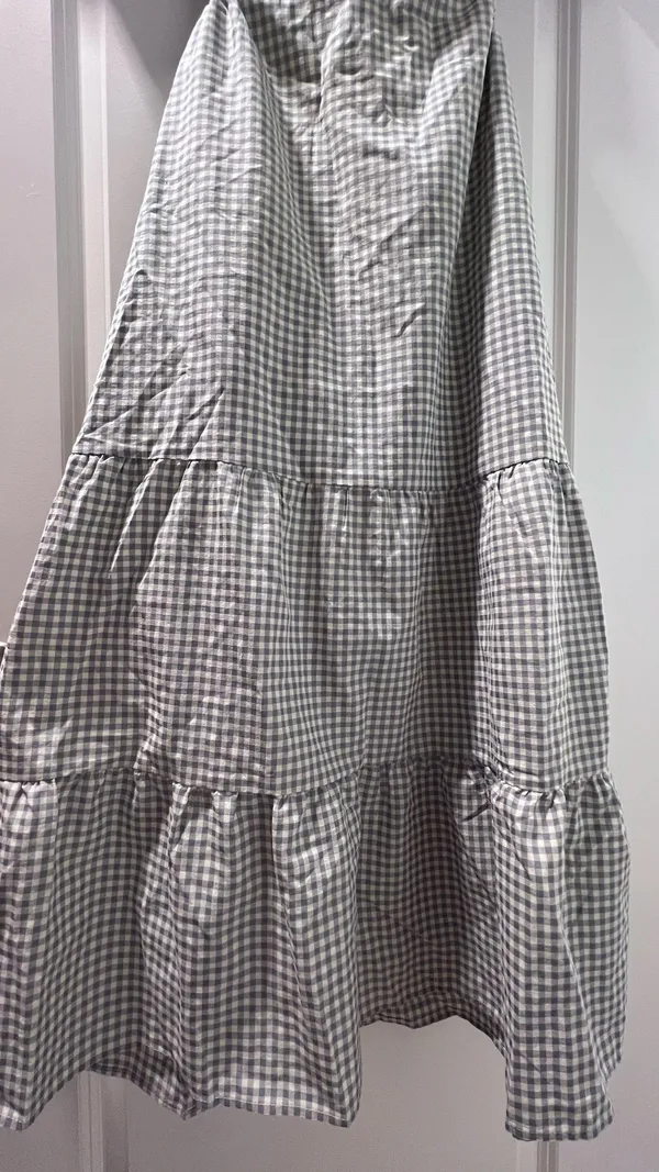 Blue Gingham Dress  - Image 3