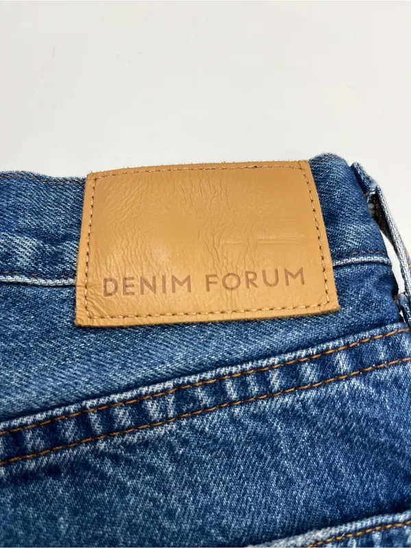 Denim Forum The Ex-Boyfriend High Rise Denim Cutoff Short Womens 25 Button-fly - Image 6