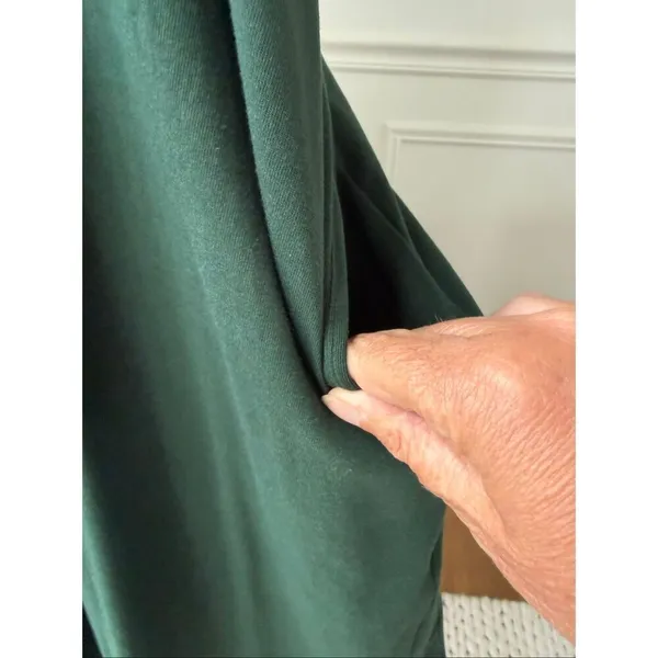 Universal Standard Tshirt Dress Pockets Emerald Green XS 12 10 - Image 5