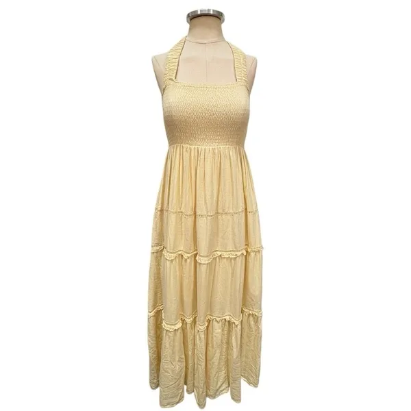 Harni Rumi Sleeveless Tiered Nap Style Maxi Dress Size 8 - Image 2