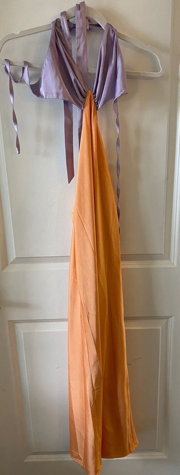 Beginning Boutique Orange Maxi Dress - Image 4
