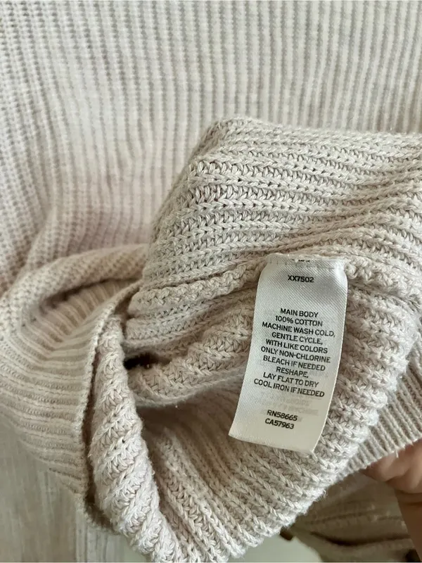 bp Neutral Ribbed Button-Down Cardigan - Image 4