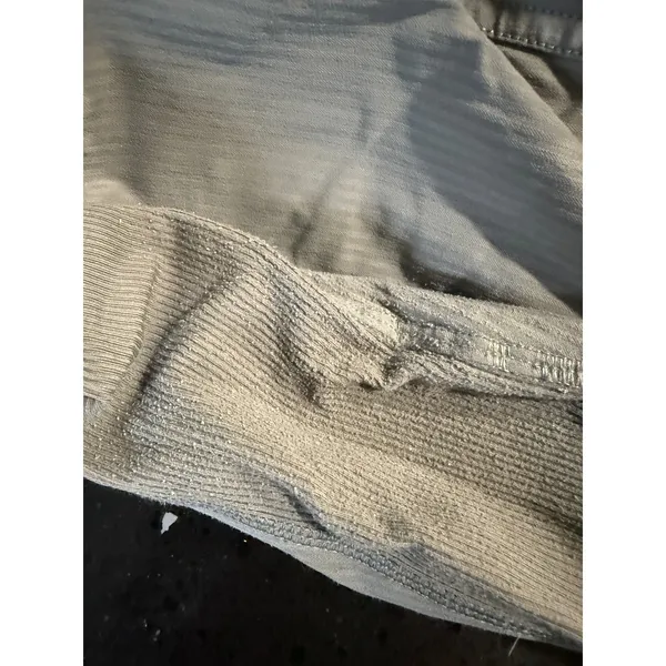 Lululemon Dance‎ Studio Pant Unlined Sage Green Pinstripe Size 14 Jogger - Image 5