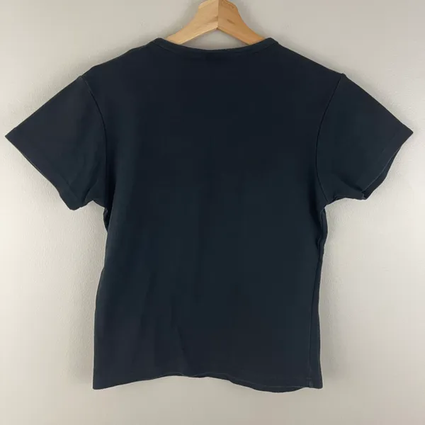 Oopsy Daisy Vintage Y2K 2000’s Black Warning! Out Of Control Tee - Image 9