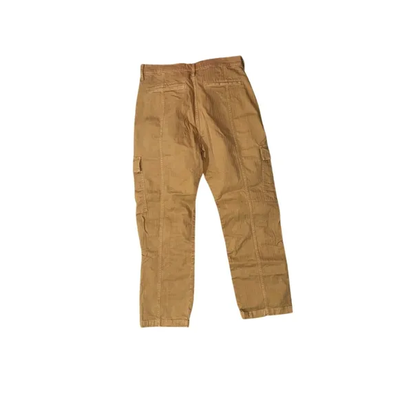 Madewell 90s Straight Cargo Pants‎ Tan Herringbone Utility Size 32 - Image 5