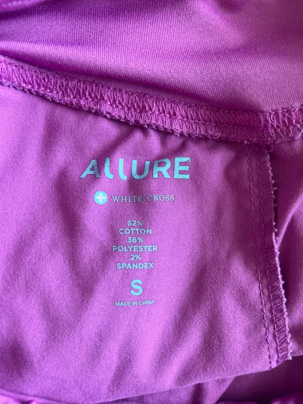 White Cross Allure Style 31 Scrub Pants Pink - Image 4