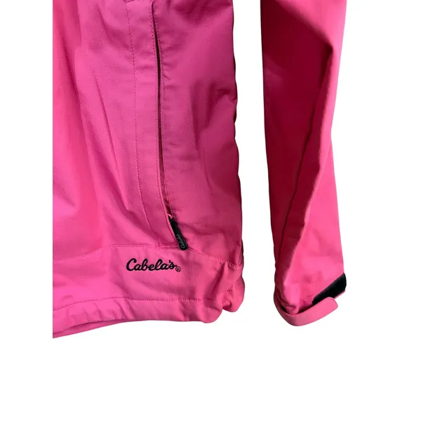 Cabela's Jacket Softshell Full Zip Lightweight Women's S Pink Outdoor Gorpcore - Image 3