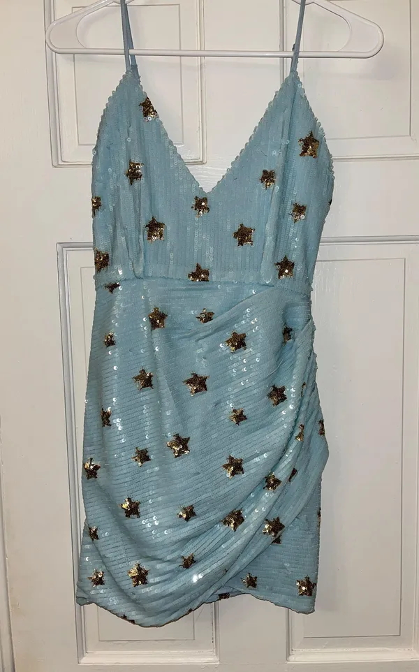Super Down Sequin Dress - Image 4