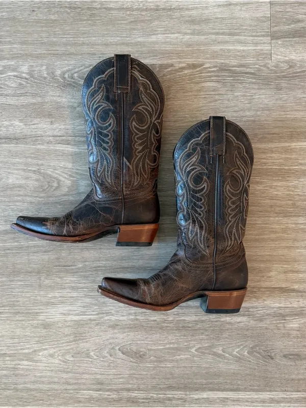 Shyanne Women's Loretta Western Snip Toe Boots, Size 5M - Image 2