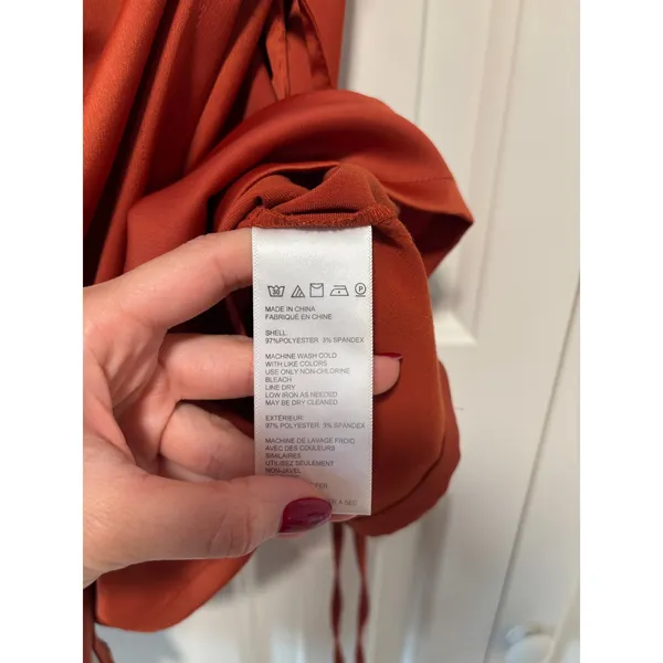 Urban Outfitters Rust Orange Spaghetti Strap mini Jumpsuit XS - Image 6
