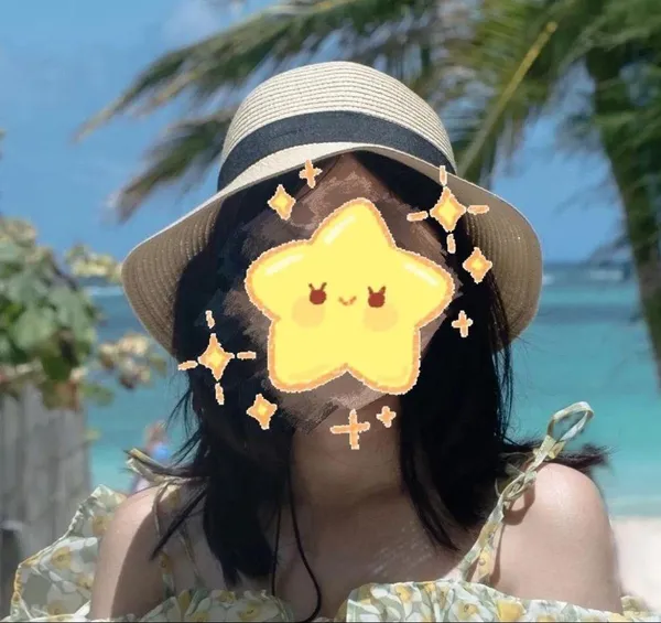 Summer Foldable Sun Hat Small Brim light beige Beach Hats - Image 2