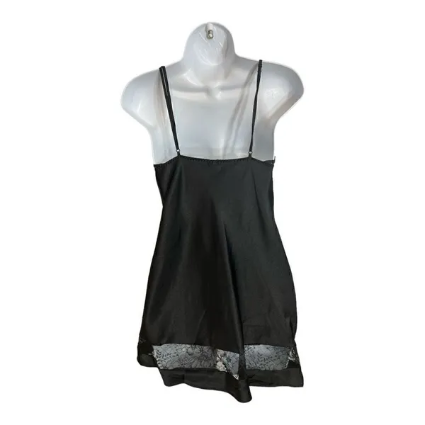 Victoria's Secret Black Lace Teddy Babydoll Size XS Lingerie Adjustable Strap - Image 5
