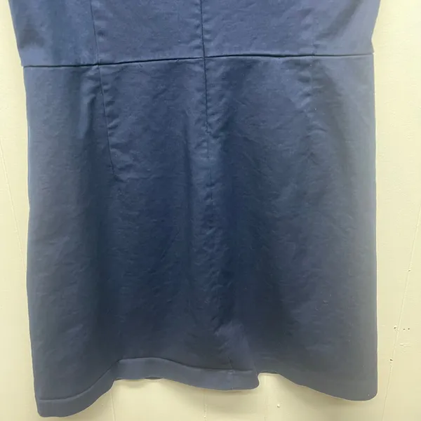 Gap Women's Sleeveless Navy Blue Midi Dress Size 10 Office Career Cocktail Party - Image 7