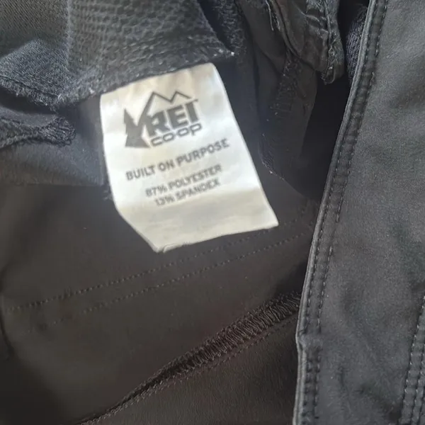 REI CoOp Black Cargo Pants 16 with Durable Fabric Adjustable lightweight - Image 7