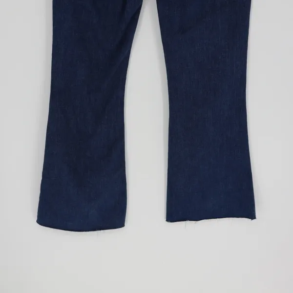 Lucky Brand Women's Flare Medium Wash Jean Size 10 Y2k Denim Classic Frayed Hem‎ - Image 11