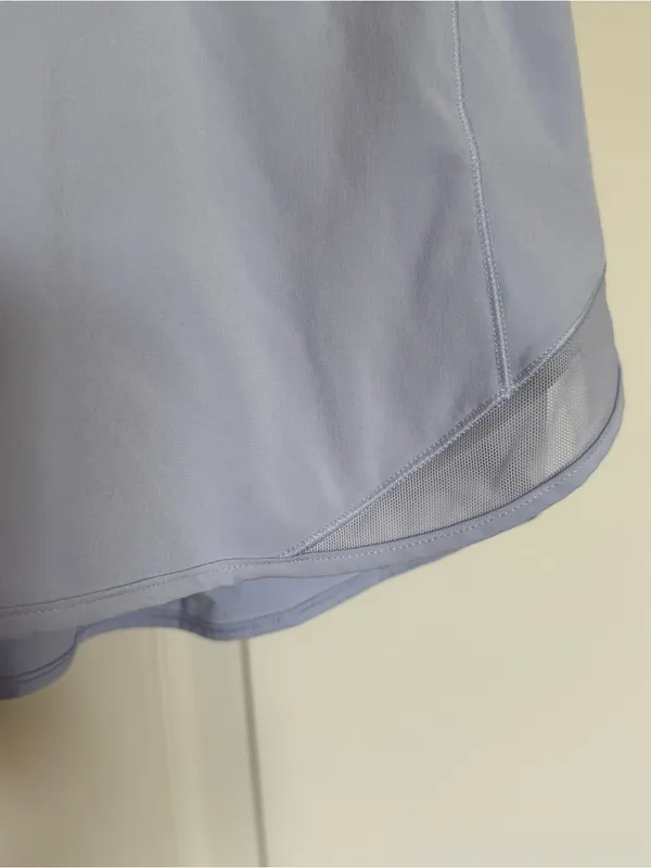 Lululemon Hotty Hot High-Rise Skirt Skort Size 0 Pastel Blue Periwinkle Shorts - Image 13