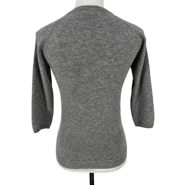 PURE Collection Cashmere Pullover 3/4‎ Sleeve Sweater - Image 11