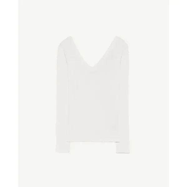 ✨ V-NECK RIBBED T-SHIRT✨ - Image 5
