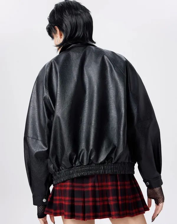 Cider Faux leather jacket - Image 5