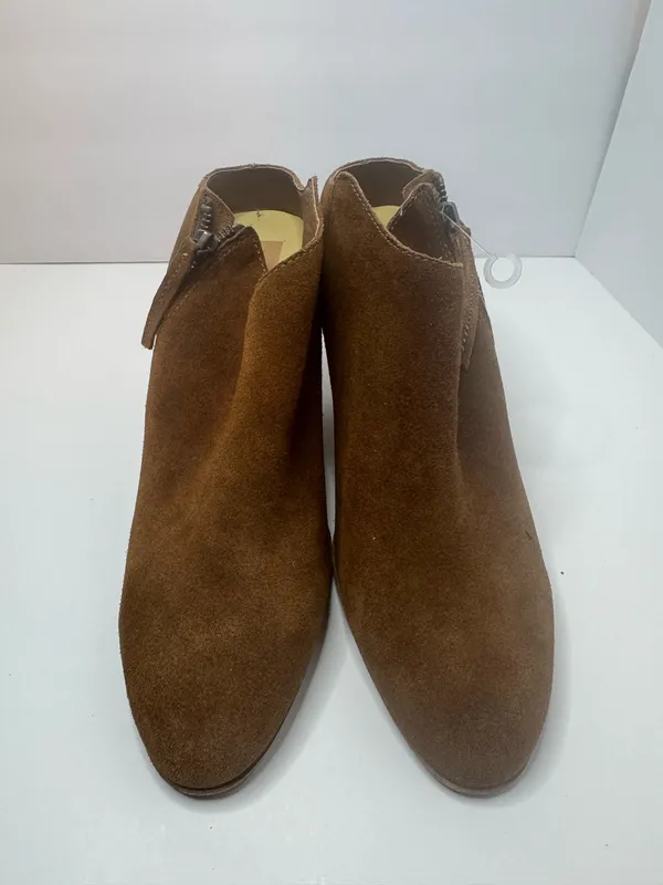 Dolce Vita Brown Suede Side Zip Ankle Boots Womens Size 8.5 - Image 2