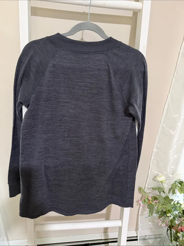Title Nine Charcoal Crewneck Pullover Sweater - Image 3