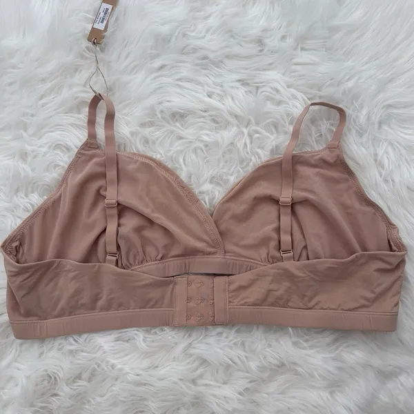 Skims Fits Everybody Crossover Bralette Mica Size 4X - Image 5