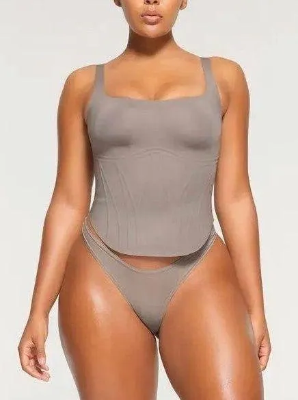 SKIMS Bonded Corset M - Image 6