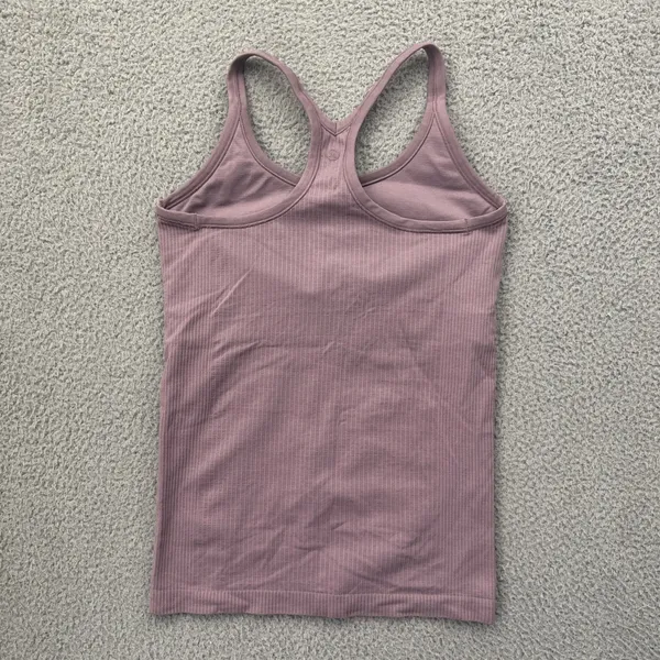 Lululemon Ebb To Street Tank Top Lavender Lux Purple Athletic Women's 8 - Image 2