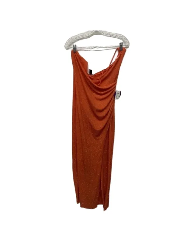 Windsor Glitter Knit Ruched Midi Dress XL (38 Bust) - Image 5
