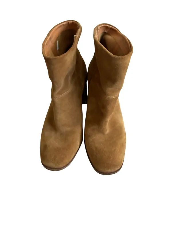 LUCKY BRAND Tan Suede Boots Size 7.5 Womens - Image 7