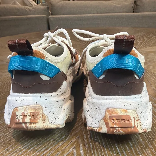 Sorel x Alfred Coffee Kinetic Breakthru Tech Lace Shoes Brown Women's Size 5‎ - Image 5