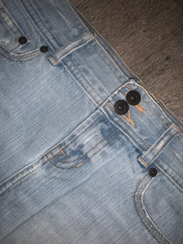Abercrombie Y2K Mini Denim Skirt - Image 2