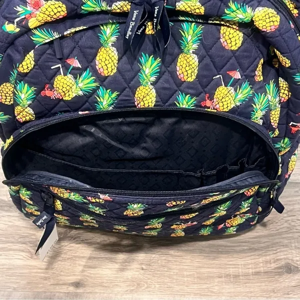 VERA BRADLEY NEW Toucan Party Quilted Essential Large Backpack SKU#C24391 - Image 7