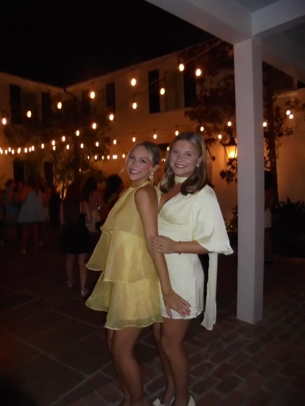 Peppermayo Mini Dress Yellow - Image 3