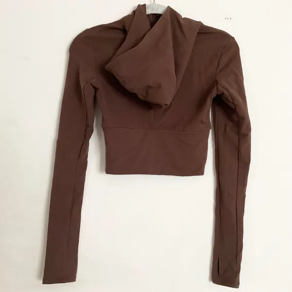 Alo Yoga Sway Full Zip Hoodie Brownstone XS - Image 13