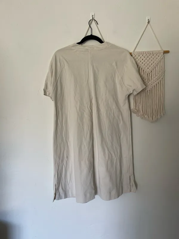 Lululemon Heavy Weight Cotton T-Shirt Dress - Image 3