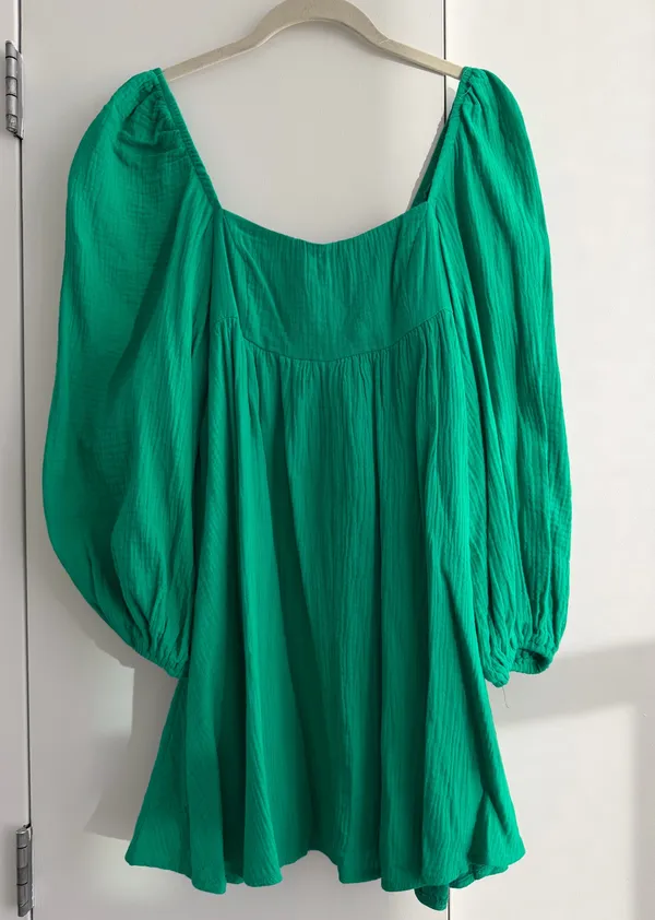 Princess Polly Babydoll Dress Green - Image 2