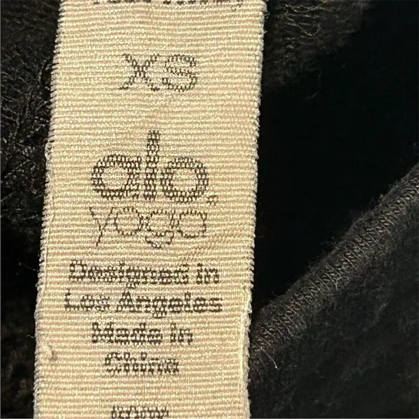 Alo‎ Yoga Women's Urban Moto Sweatpants Black XS Tapered Casual - Image 10