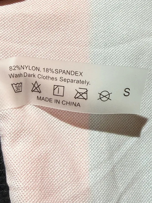 NWT Cupshe Colorblock Underwire Bikini Set Size Small Orange Black - Image 4