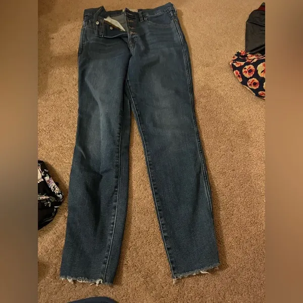 Everlane button fly‎ the vintage skinny jeans 28 - Image 2